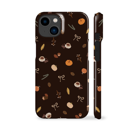 Coquette Autumn Brown Phone Case
