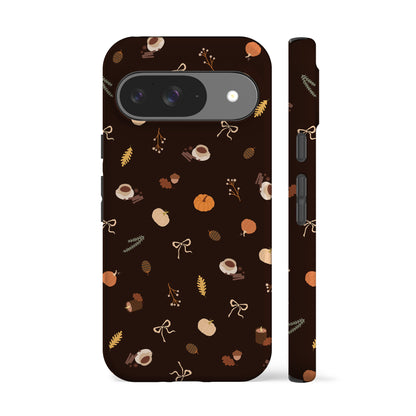 Coquette Autumn Brown Phone Case