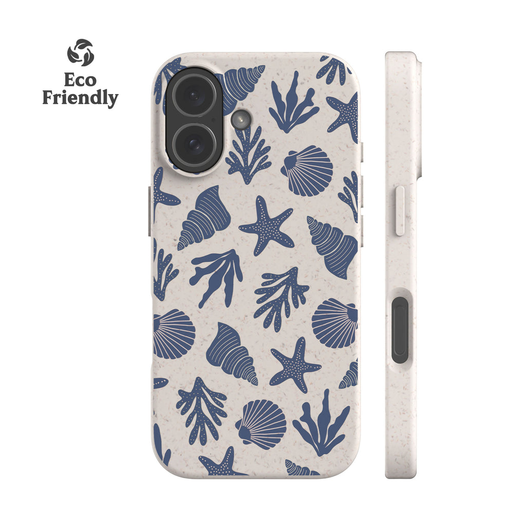 Corals and Shells Eco-Friendly Phone Case