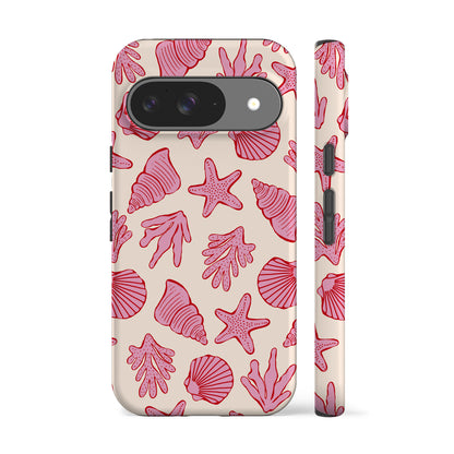 Corals and Pink Shells Phone Case