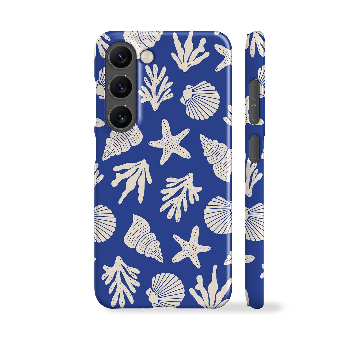Blue Corals and Shells Phone Case