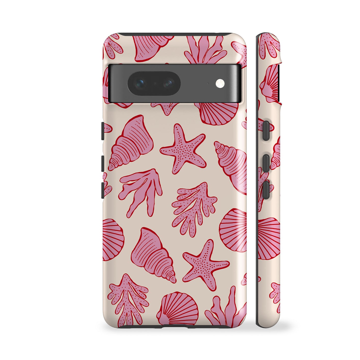 Corals and Pink Shells Phone Case