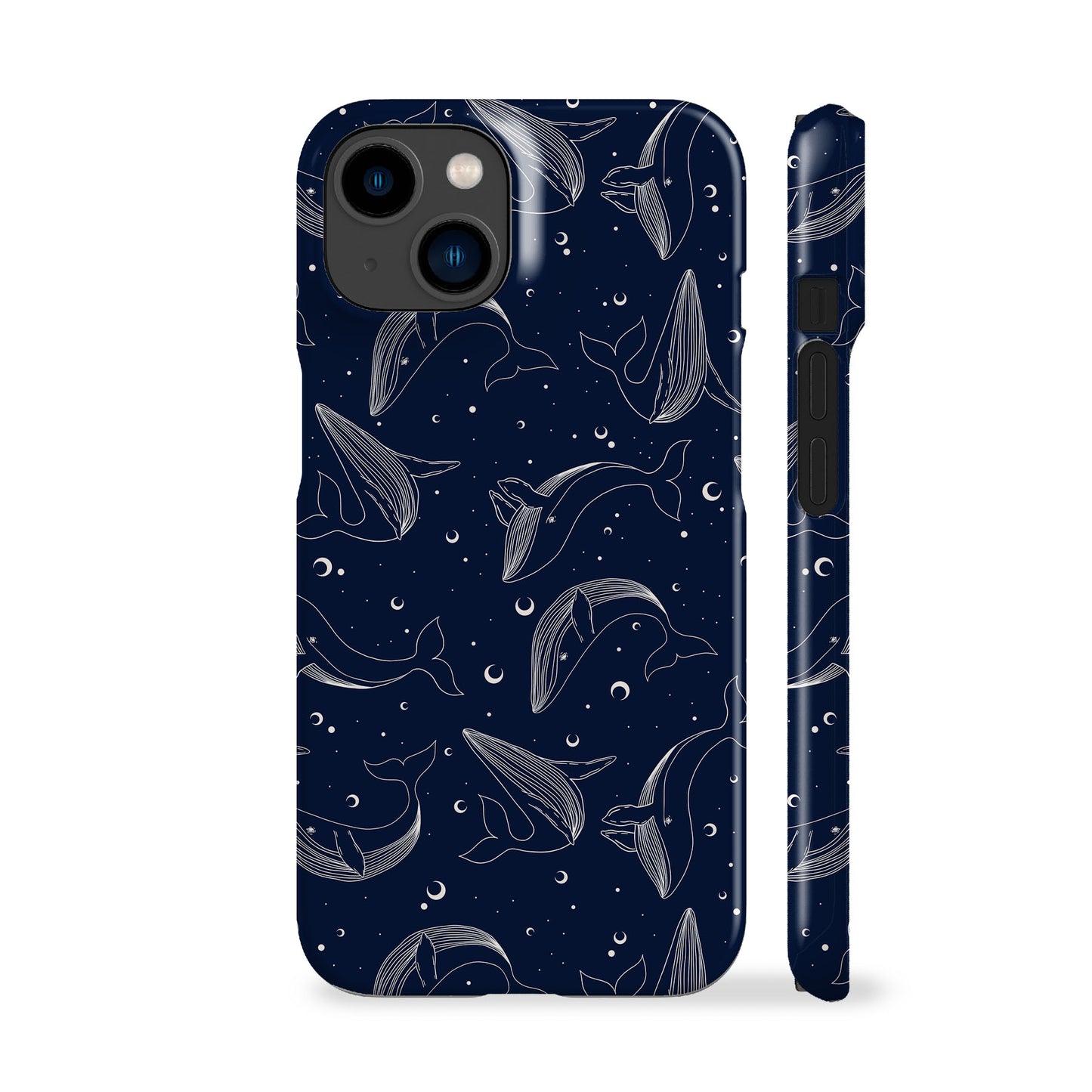 Cosmic Whales Phone Case