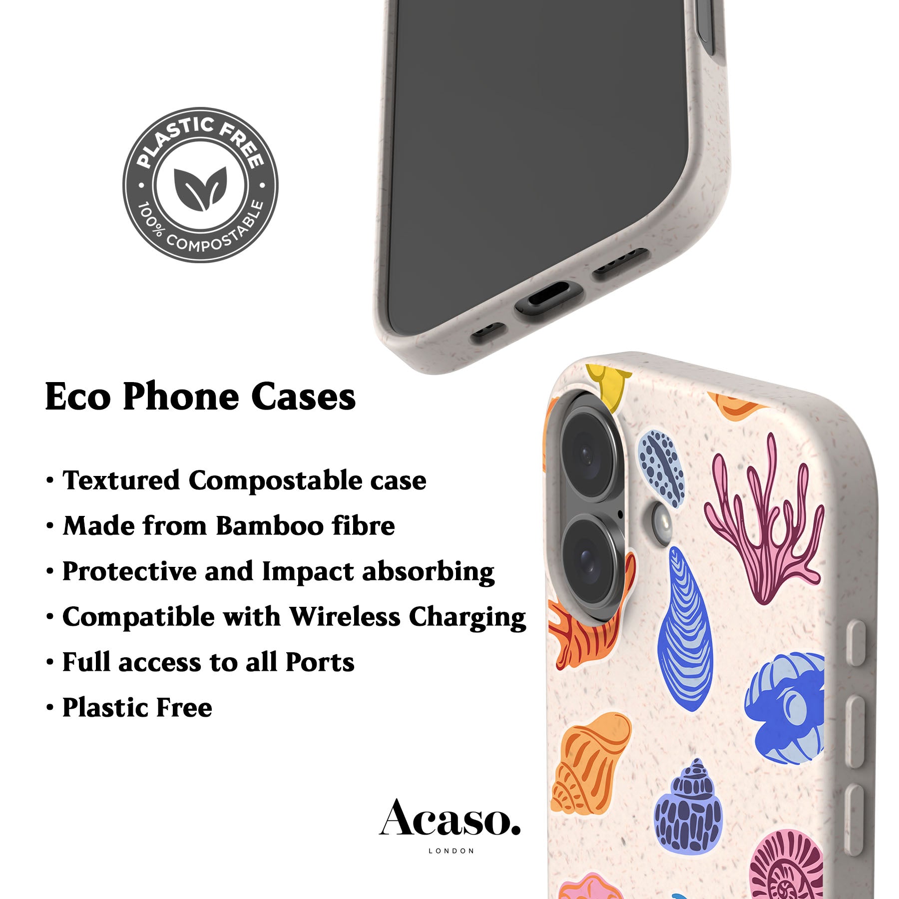 Costa Blanca Eco-Friendly Phone Case