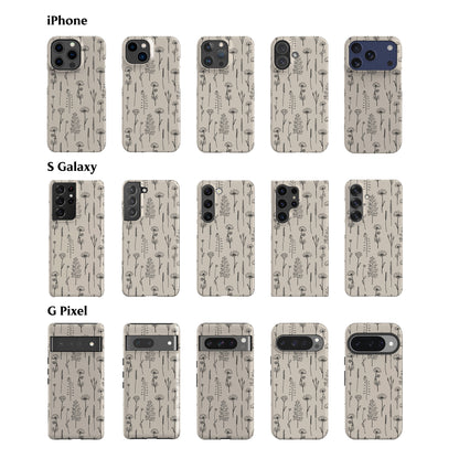 Cottage Flowers Phone Case