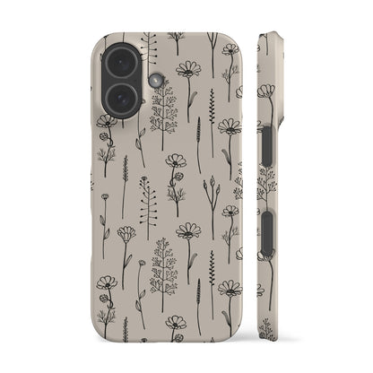 Cottage Flowers Phone Case