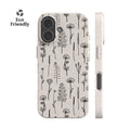 Cottage Flowers Eco-Friendly Phone Case