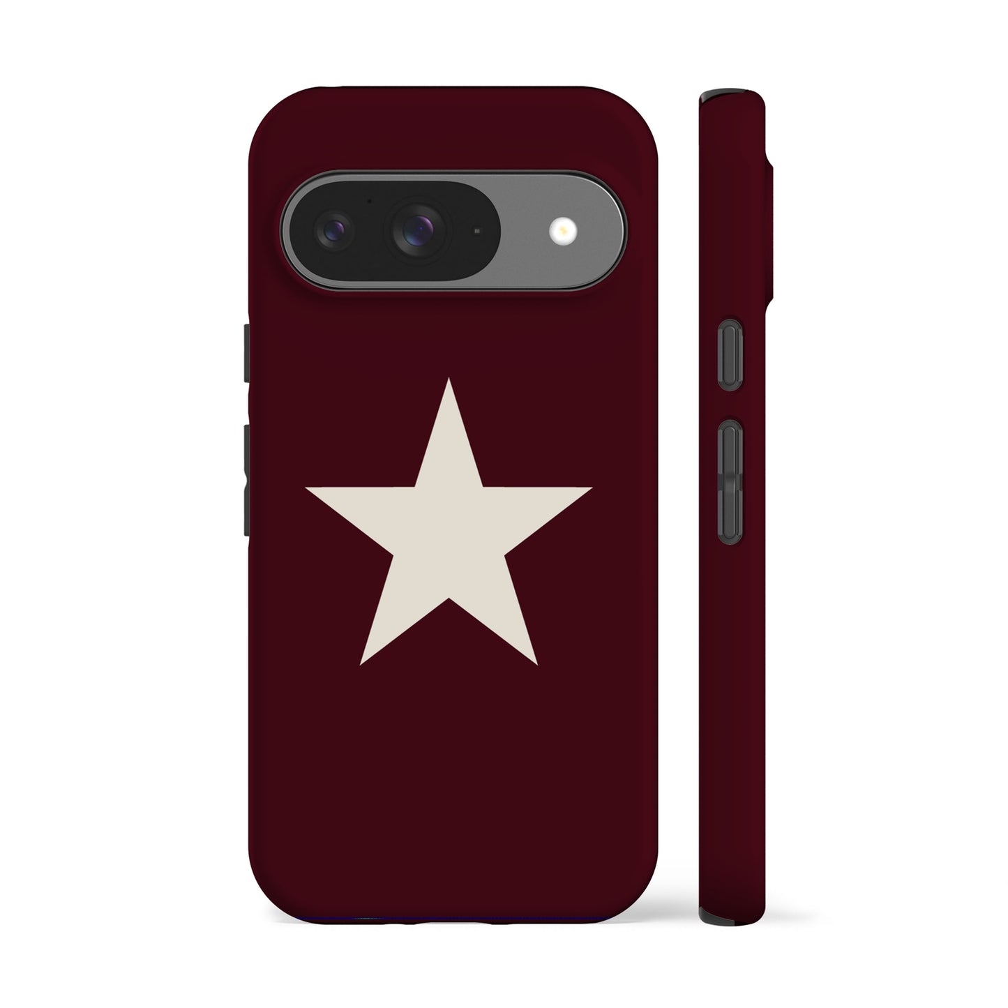 Star Dark Maroon Phone Case