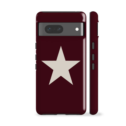 Star Dark Maroon Phone Case