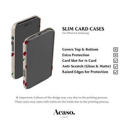 Cute Cherries Card Case