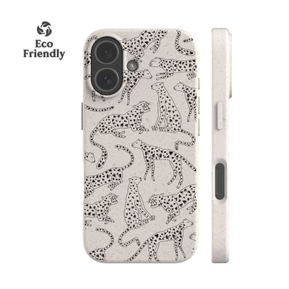Cute Leopards Eco-Friendly Phone Case