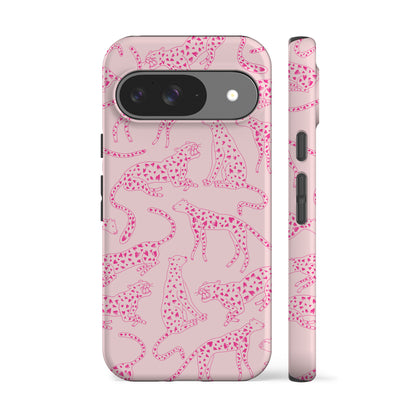 Cute Pink Leopards Phone Case