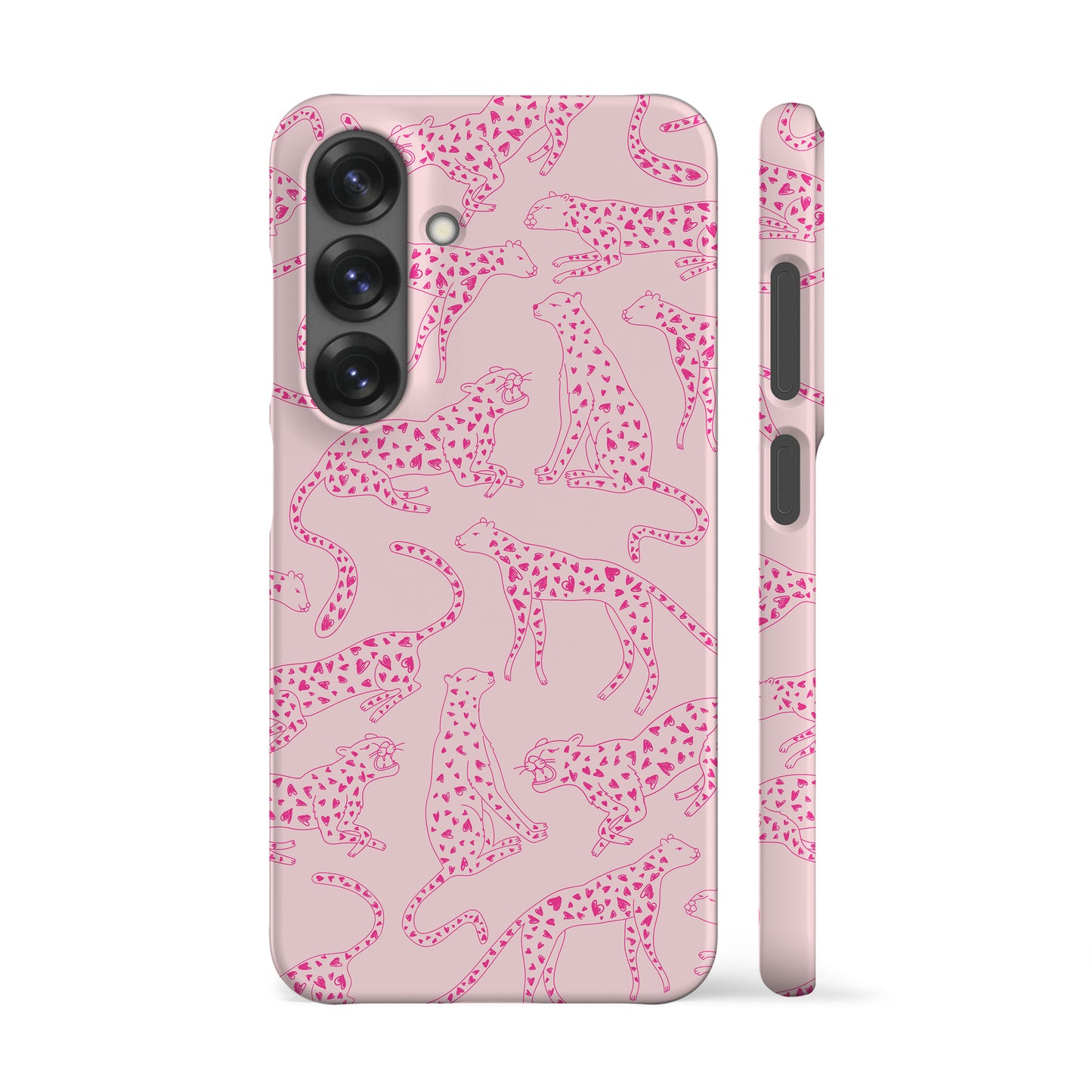 Cute Pink Leopards Phone Case