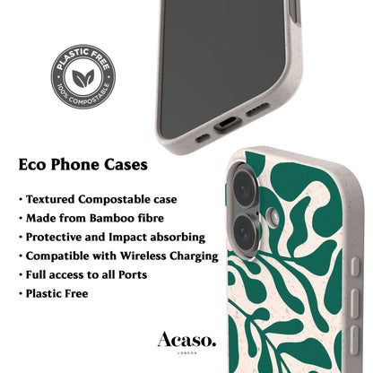 Green Leafy Eco-Friendly Phone Case