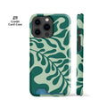 Green Leafy Card Case