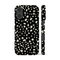 Dalmatian Spots Black Phone Case