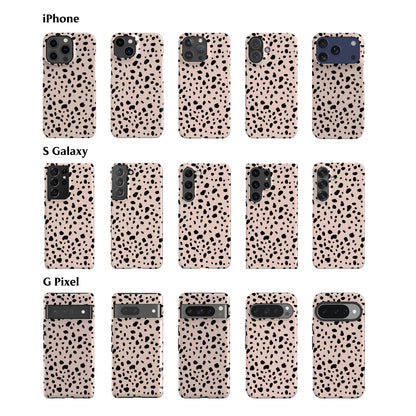 Dalmatian Spots Blush Phone Case