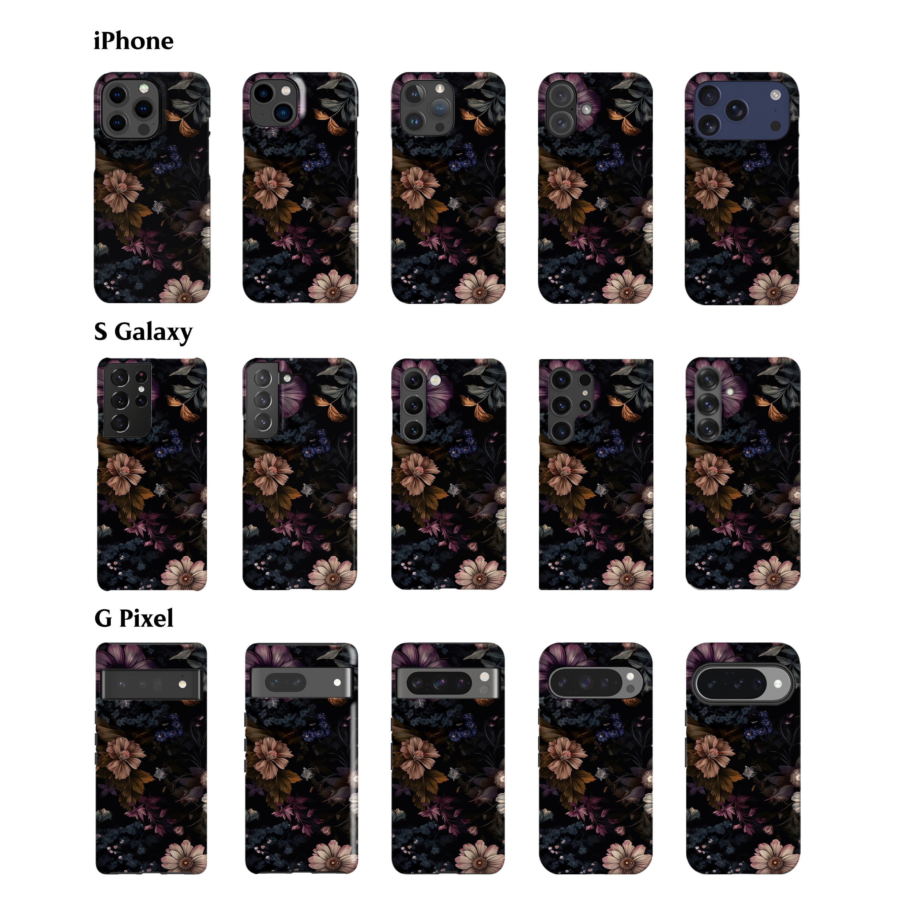Dark Botanicals Phone Case