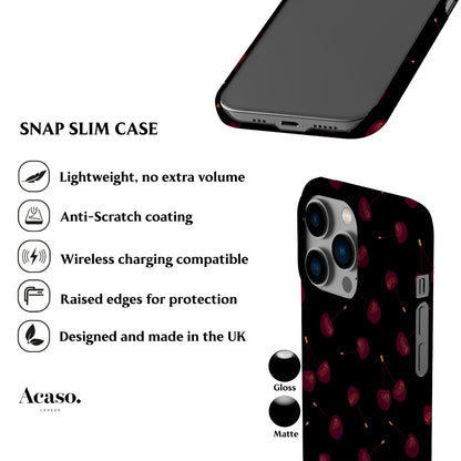 Dark Cherries Phone Case