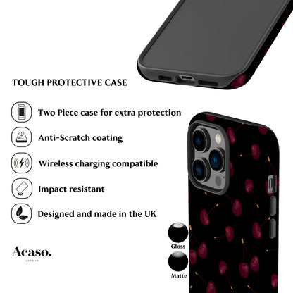 Dark Cherries Phone Case