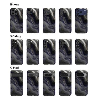 Dark Marble Phone Case