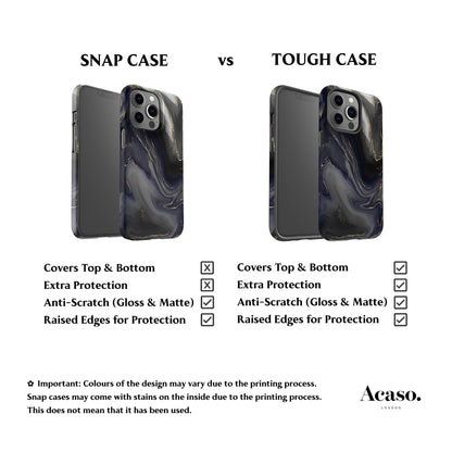 Dark Marble Phone Case