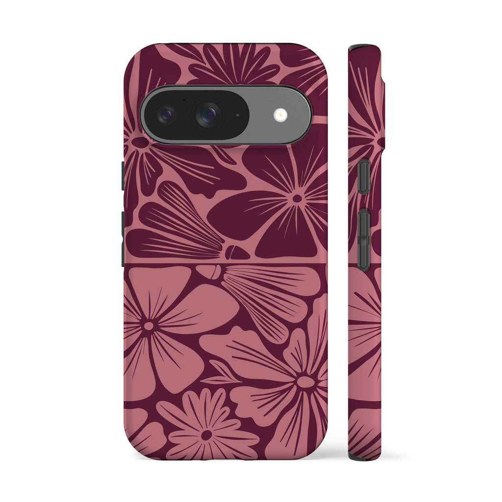 Dark Rose Flowers Phone Case