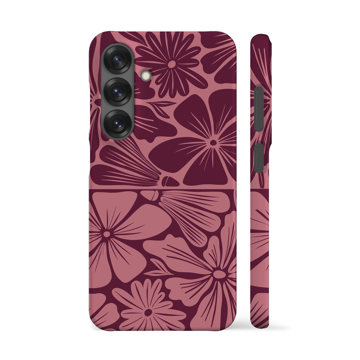 Dark Rose Flowers Phone Case