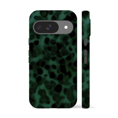 Dark Green Tortoise Phone Case