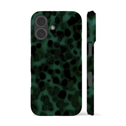 Dark Green Tortoise Phone Case