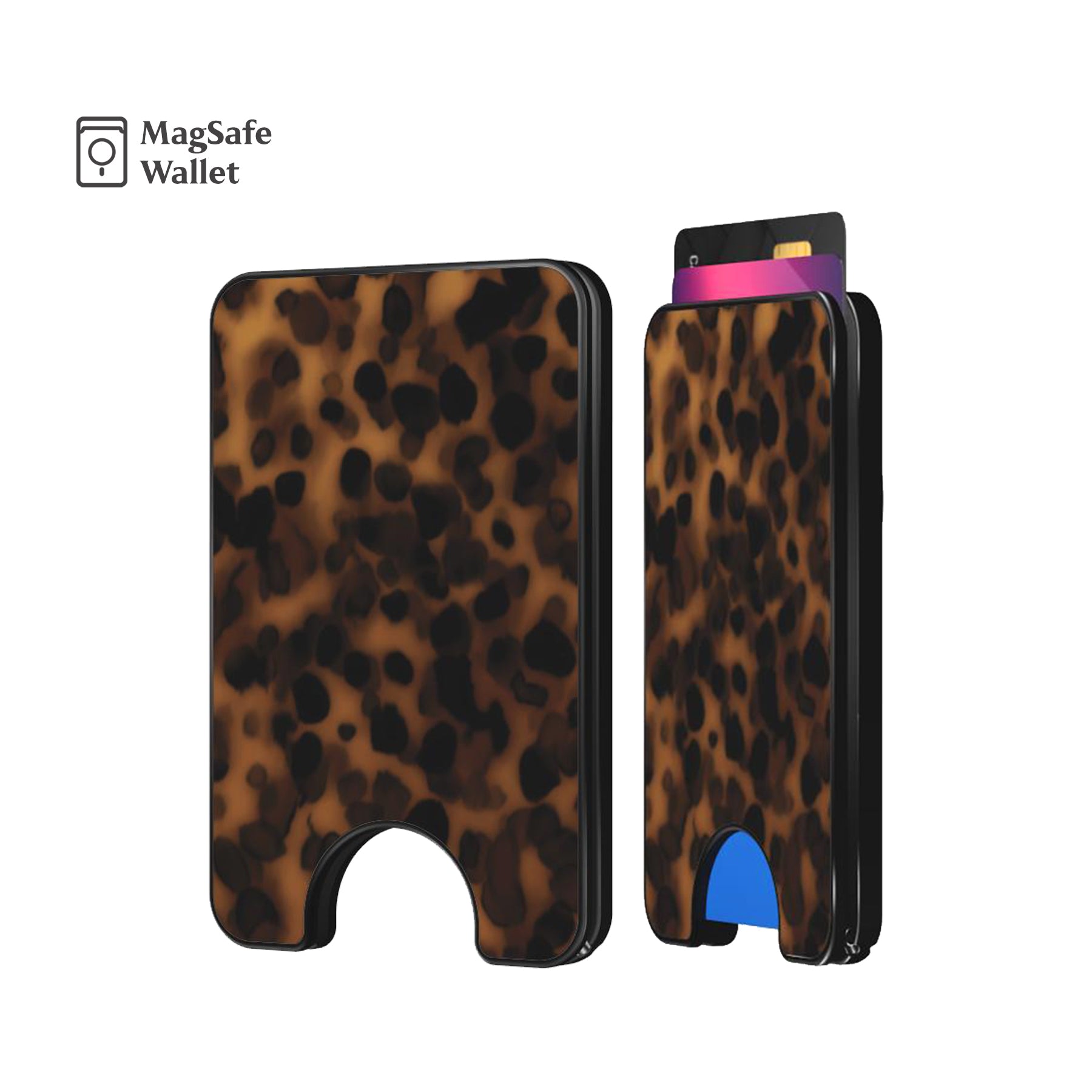 Dark Tortoise Magnetic Phone Wallet