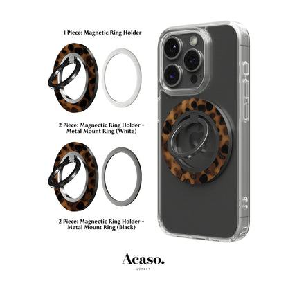 Dark Tortoise MagSafe Ring Holder