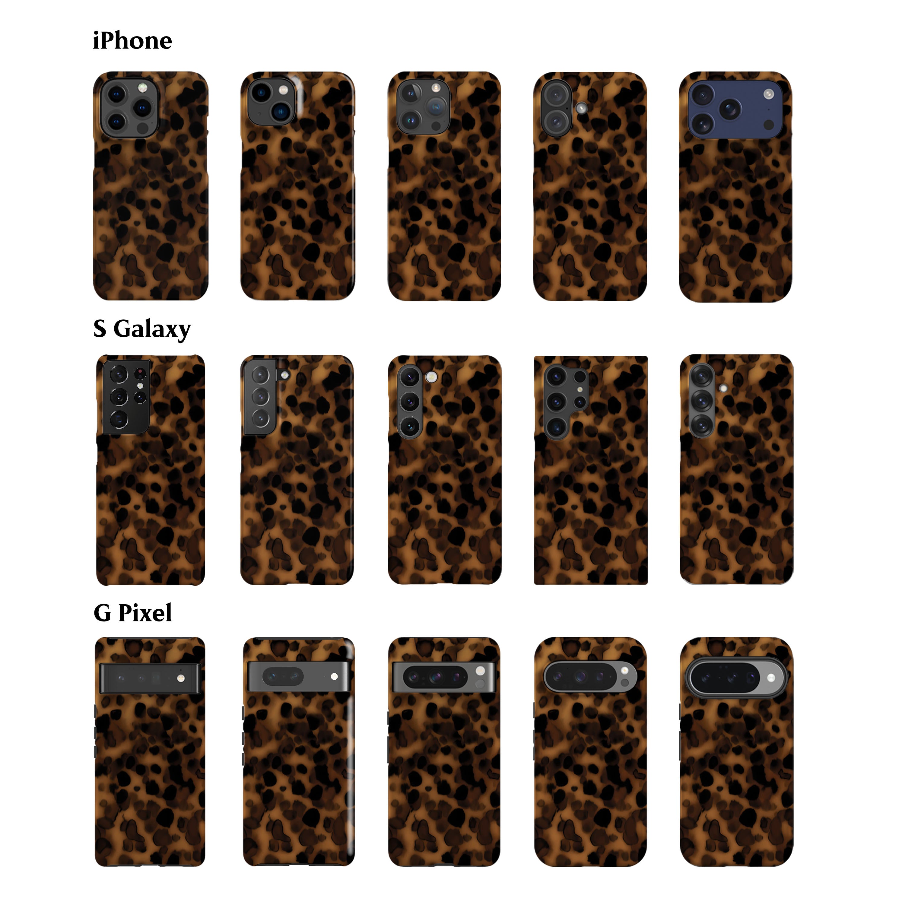 Dark Tortoise Phone Case