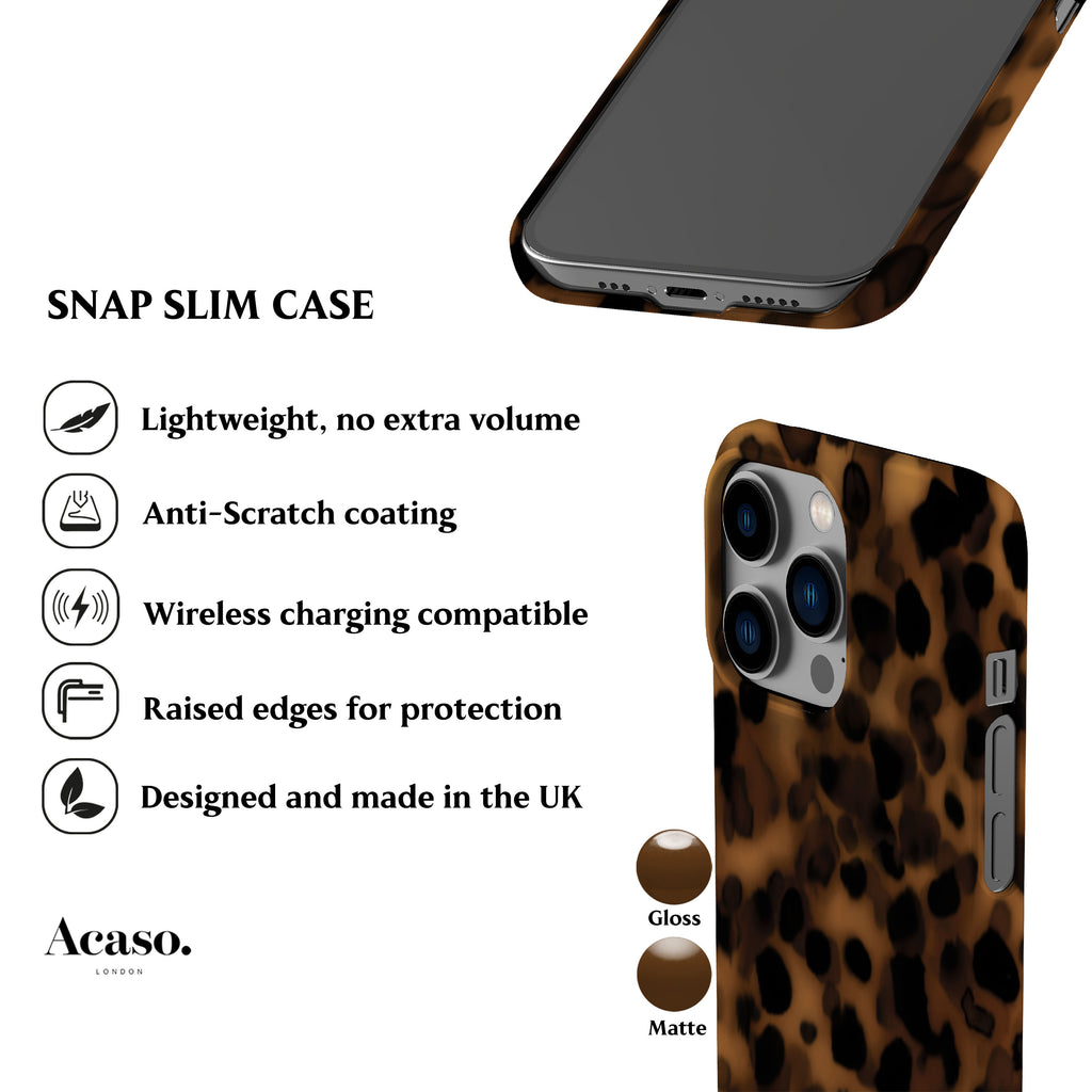Dark Tortoise Phone Case