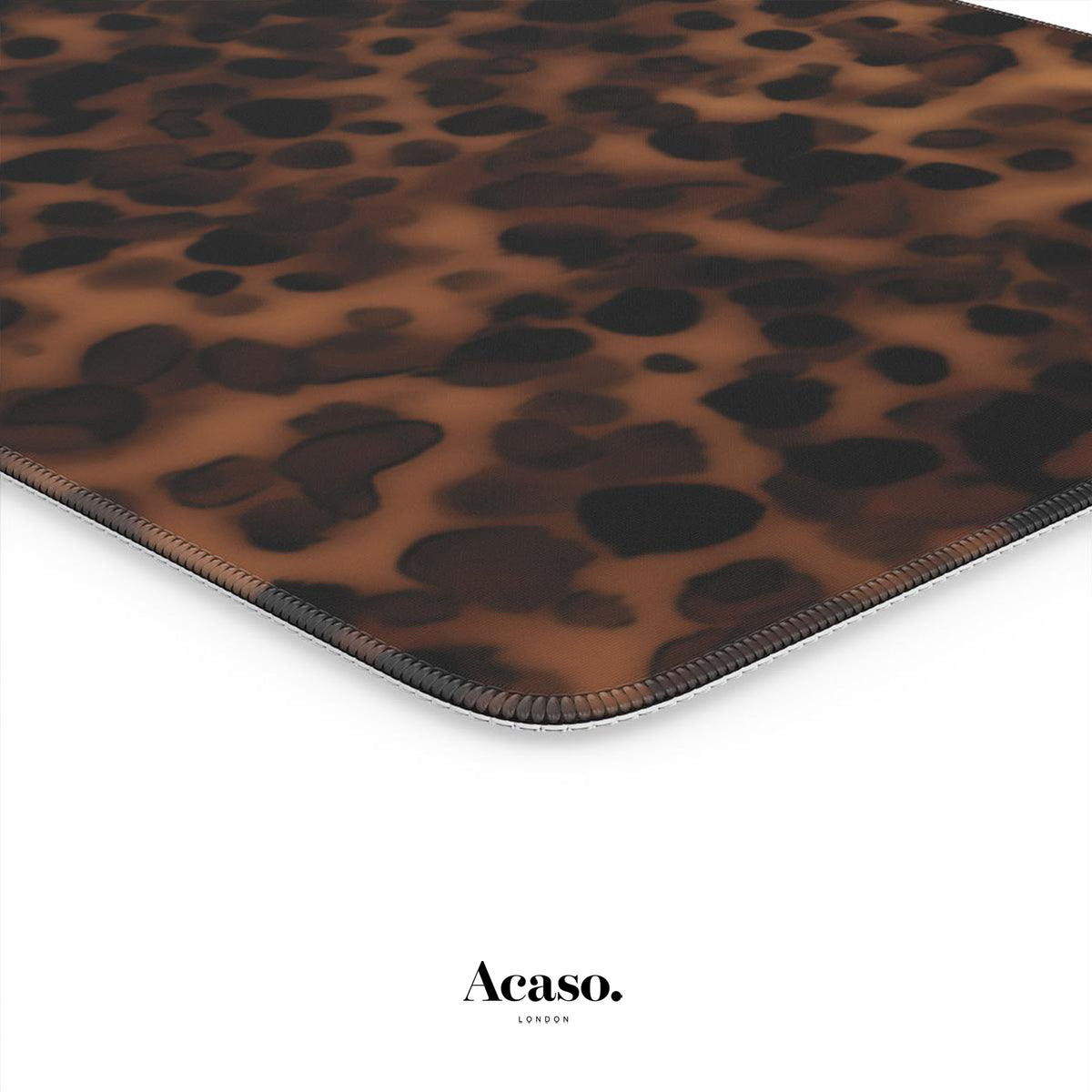Dark Tortoise Shell Desk Mat