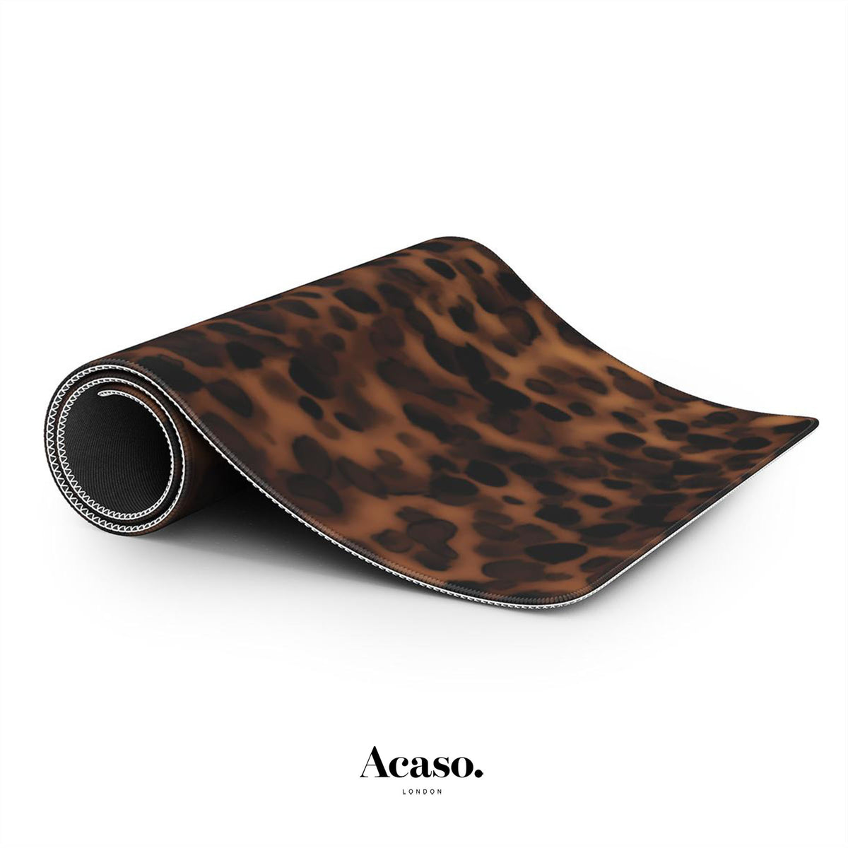 Dark Tortoise Shell Desk Mat
