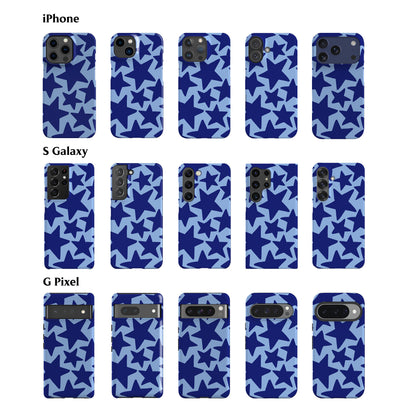 Deep Blue Stars Phone Case