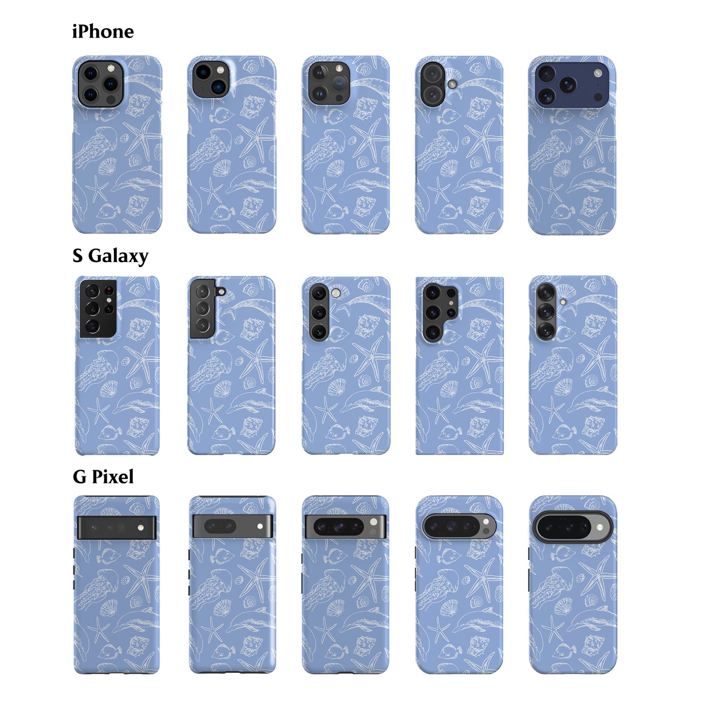 Deep Sea Creatures Phone Case