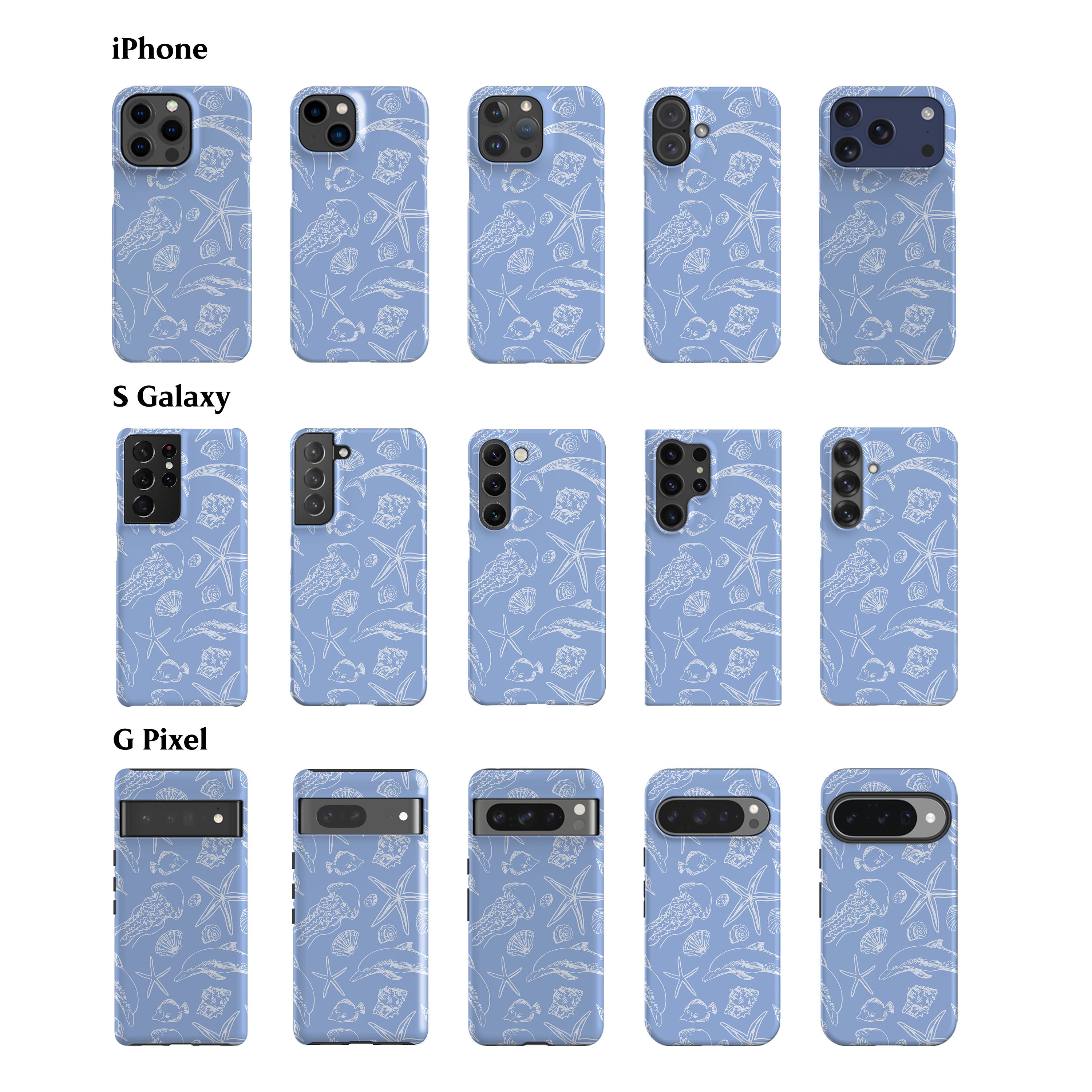 Deep Sea Creatures Phone Case