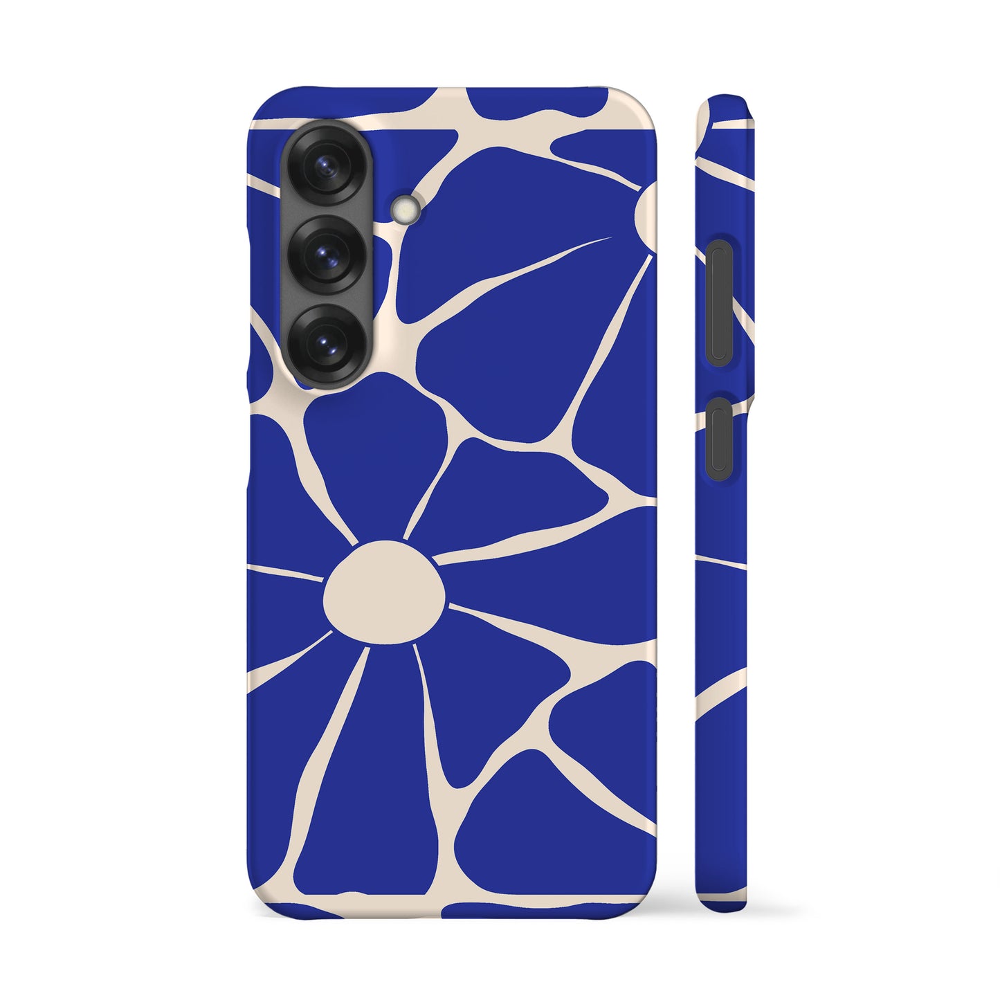 Disco Flowers Blue Phone Case