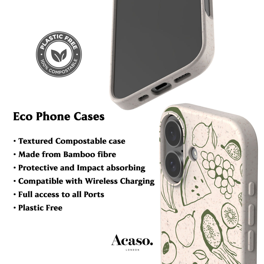 Eat Your Fruit Eco-Friendly Phone Case