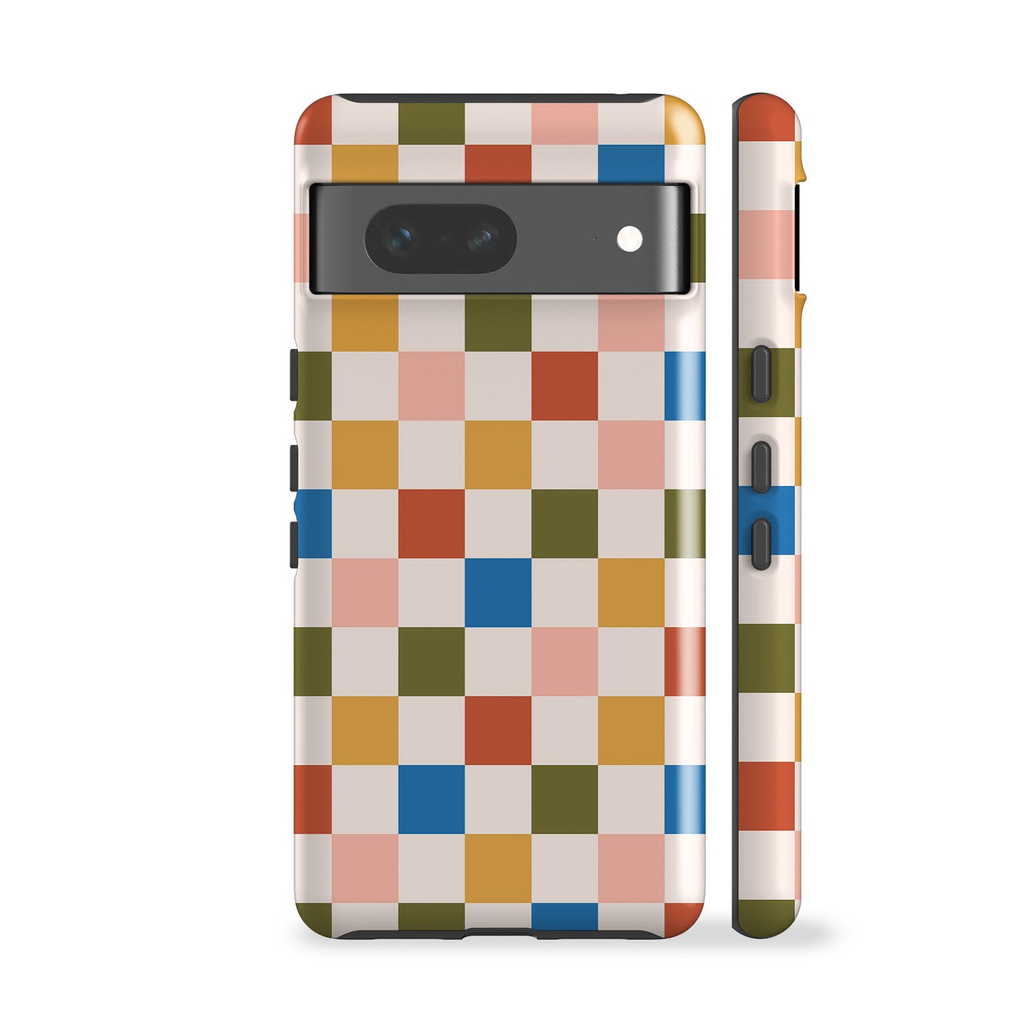 Retro Checkers Phone Case