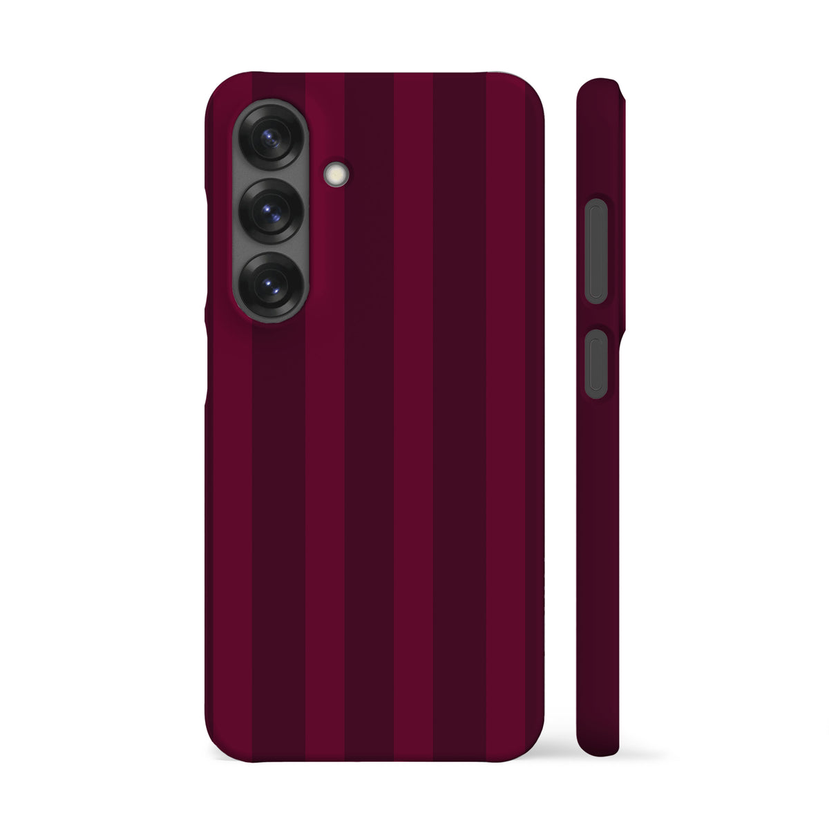 Winter Cherry Stripes Phone Case