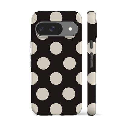 Feria Dots Black Phone Case