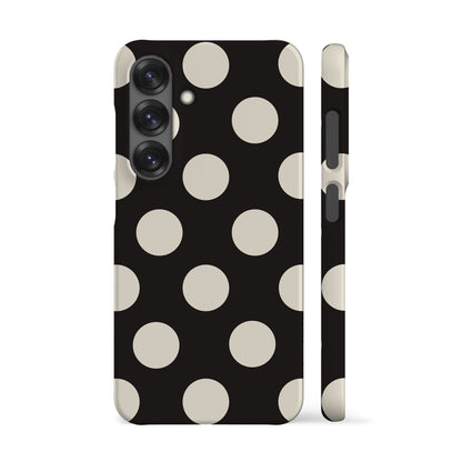 Feria Dots Black Phone Case