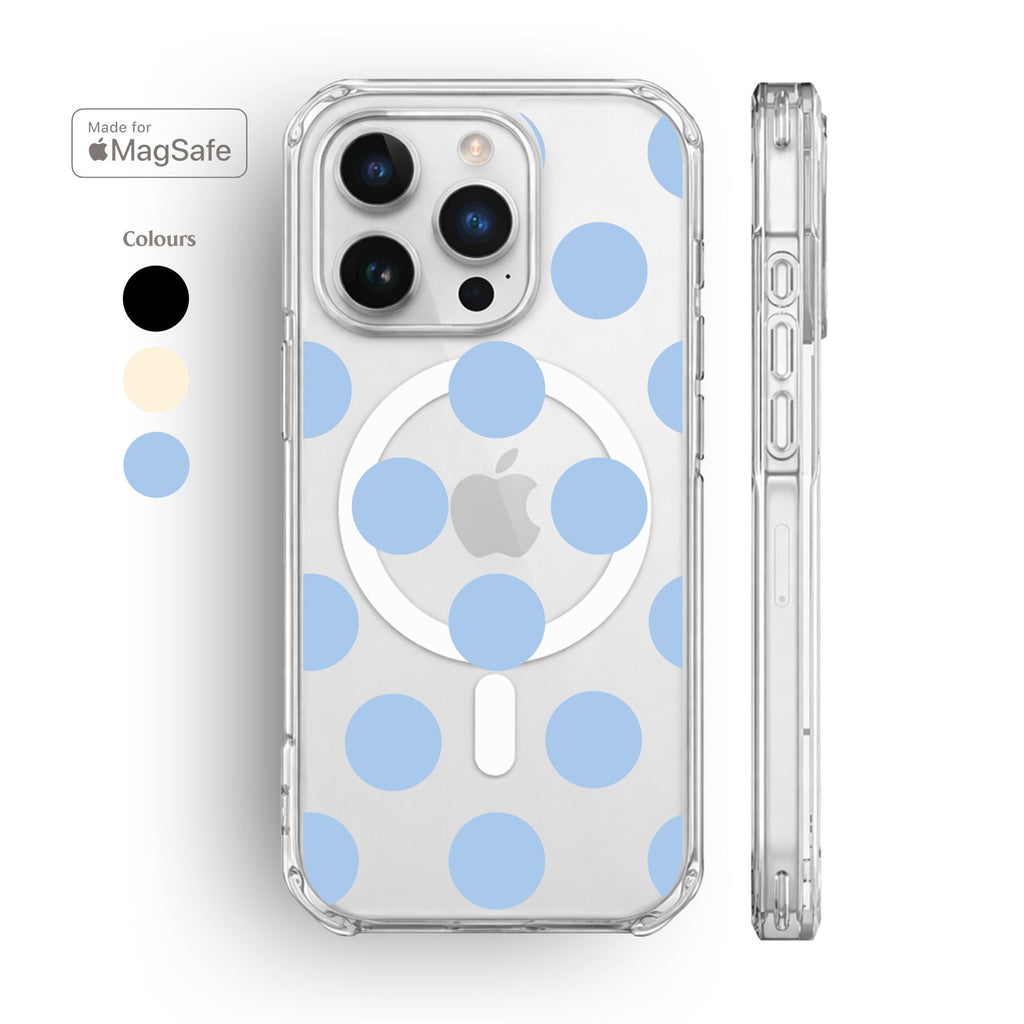 Feria Dots Clear MagSafe iPhone Case