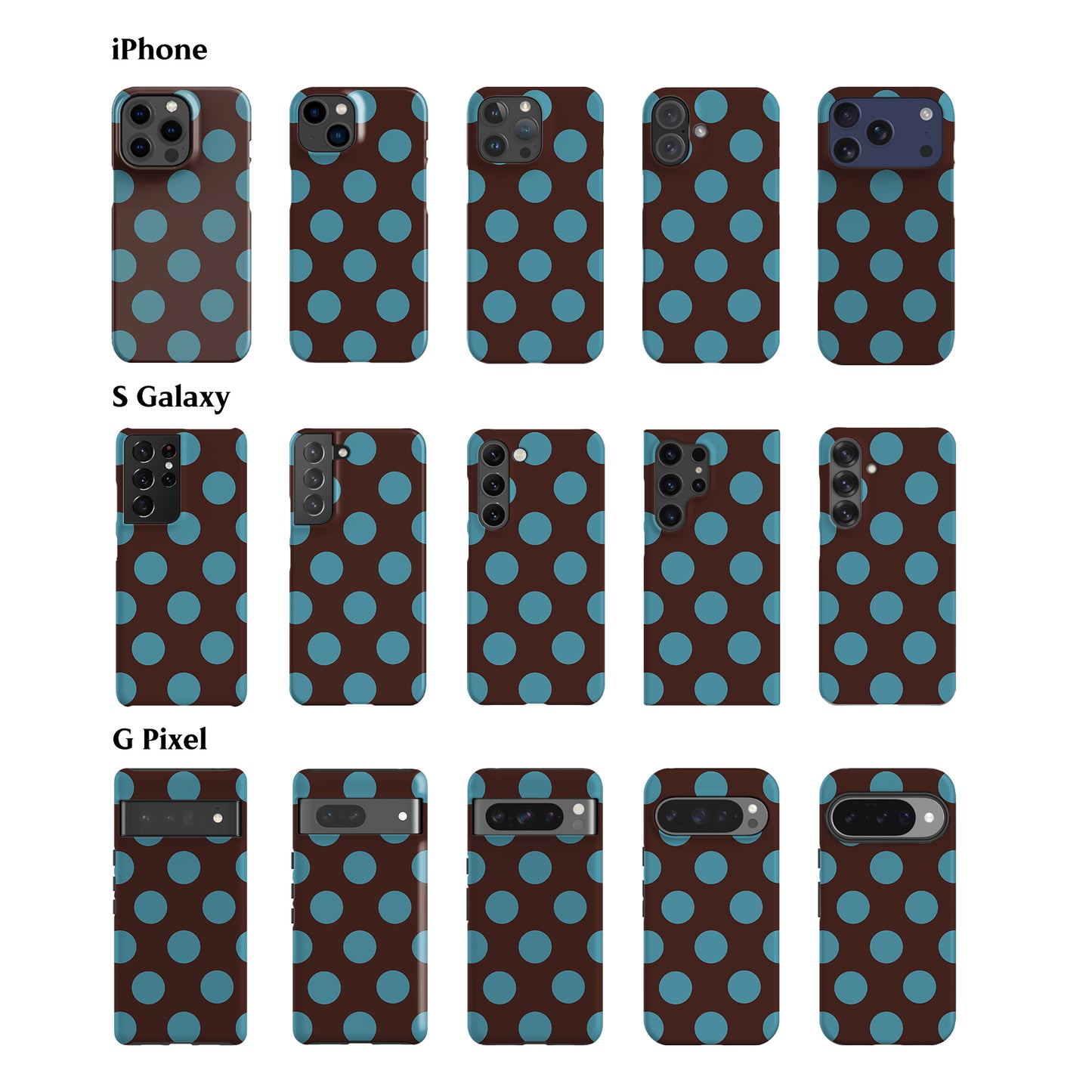 Feria Blue Dots Phone Case