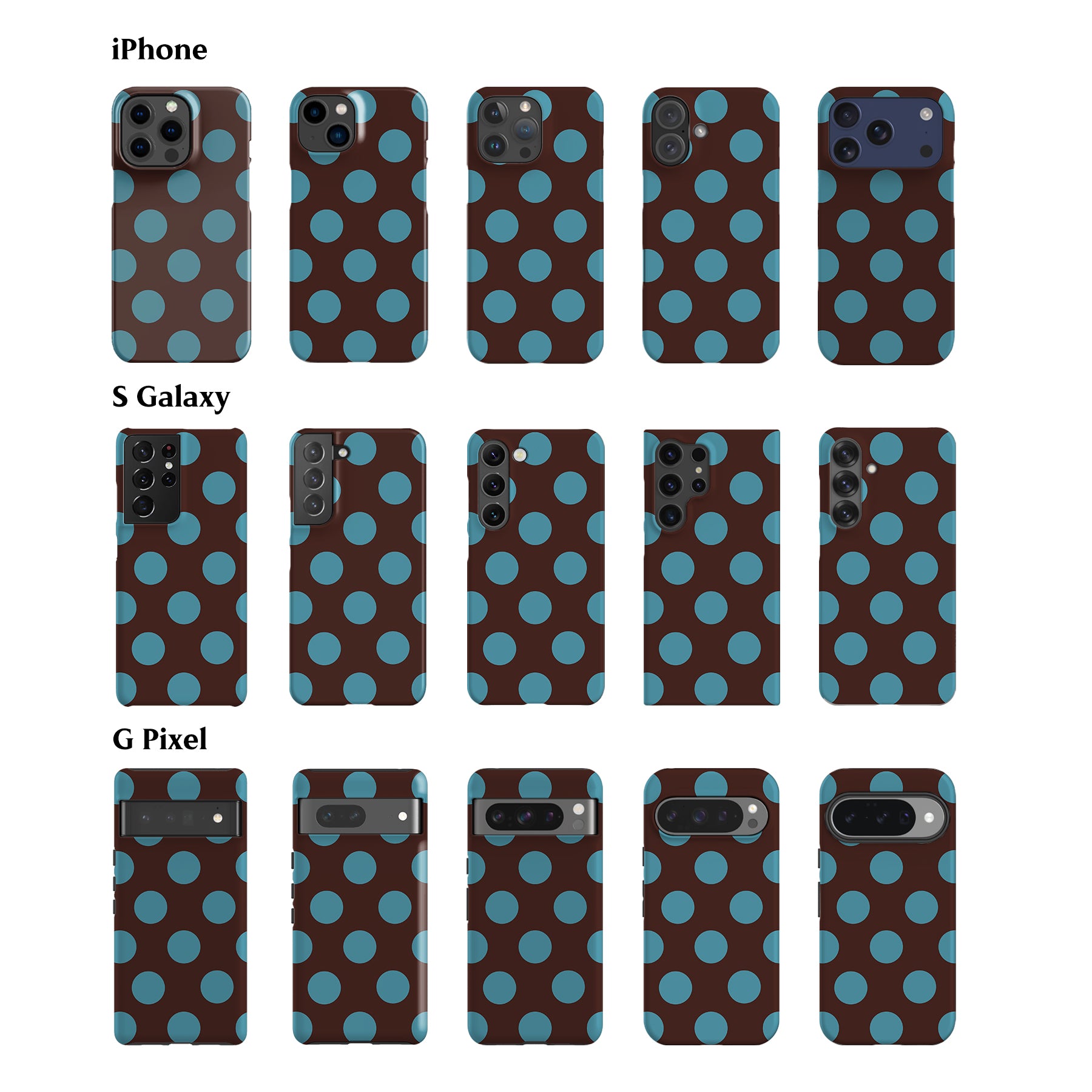 Feria Blue Dots Phone Case
