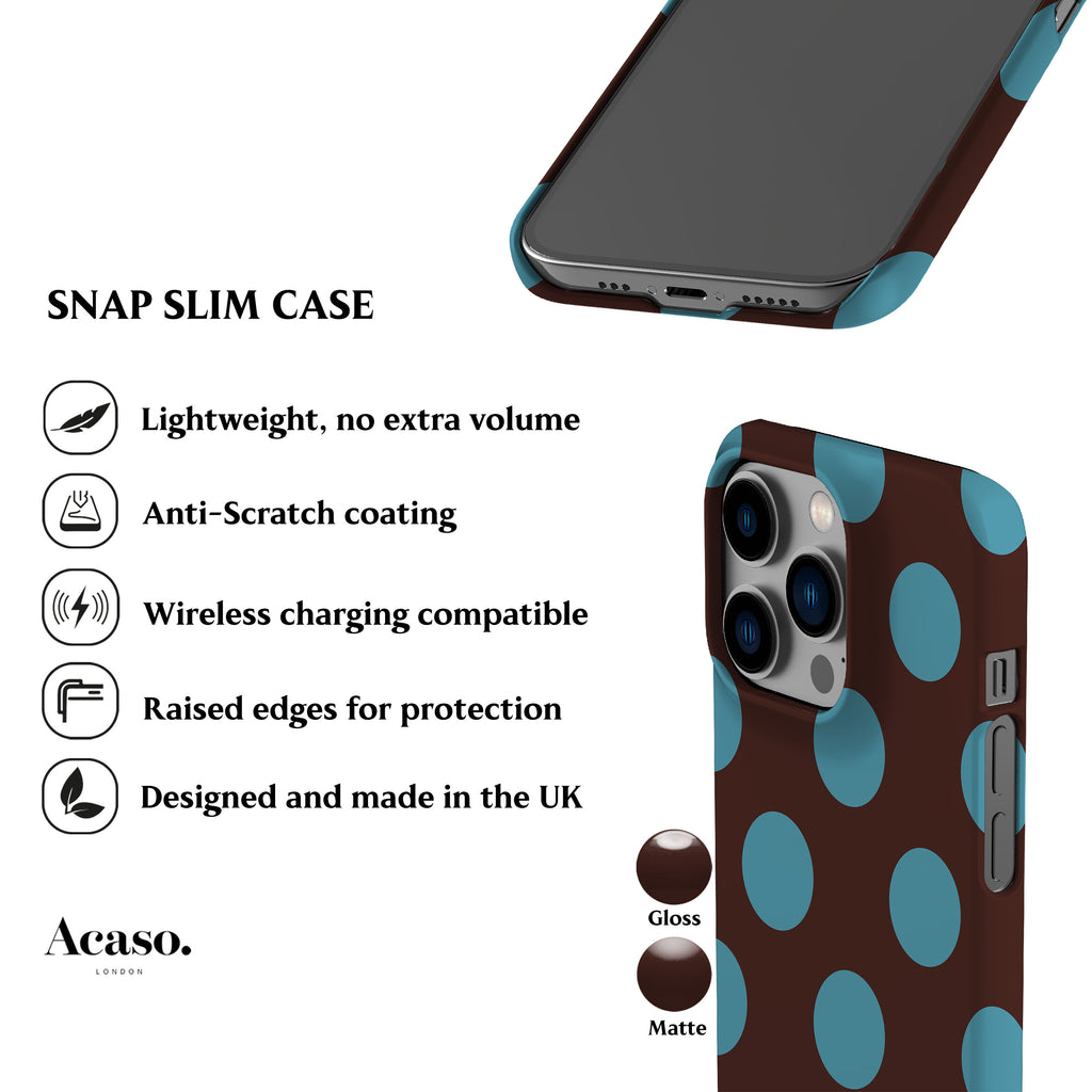 Feria Blue Dots Phone Case