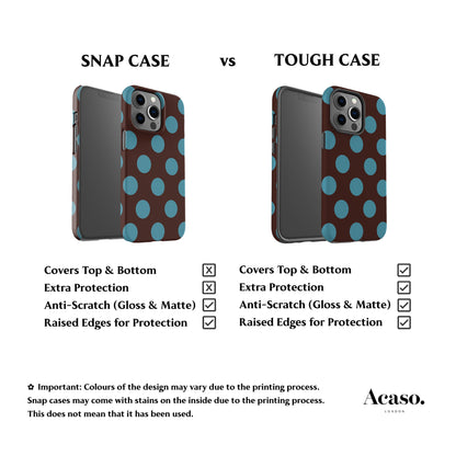 Feria Blue Dots Phone Case